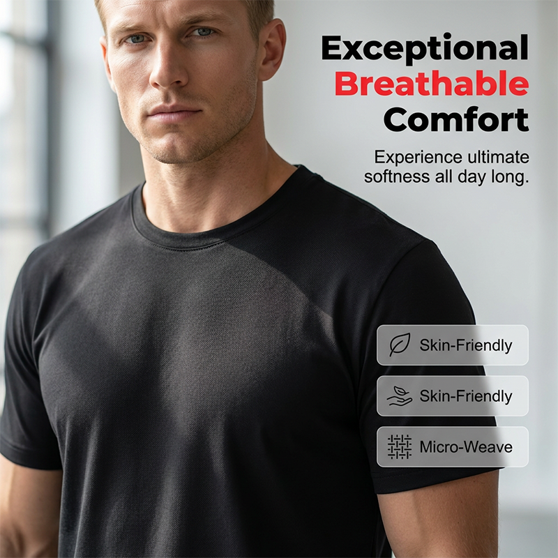 Unisex All-Day Freshness Quick-Dry T-Shirt