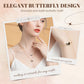 3-Piece Elegant Butterfly Jewelry Set
