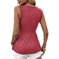 Elegantes figurformendes Tanktop mit V-Ausschnitt