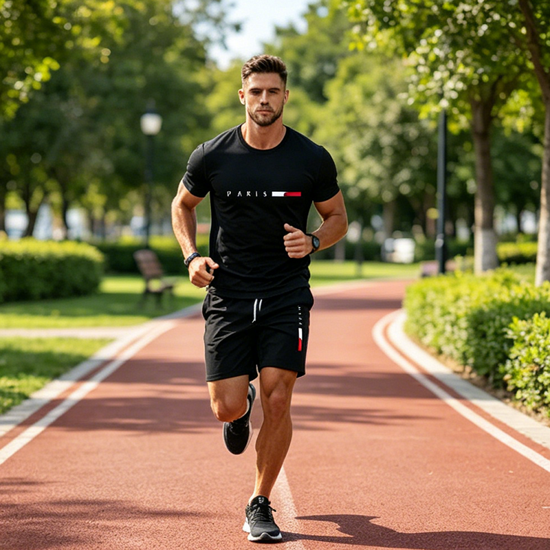 👕 50% RABATT! 🩳 2-teiliges Set aus bedrucktem Oberteil & Shorts für Herren – Leicht & atmungsaktiv – Perfekt für Strand, Urlaub oder heiße Sommertage – lässiger Look mit Komfort ☀️