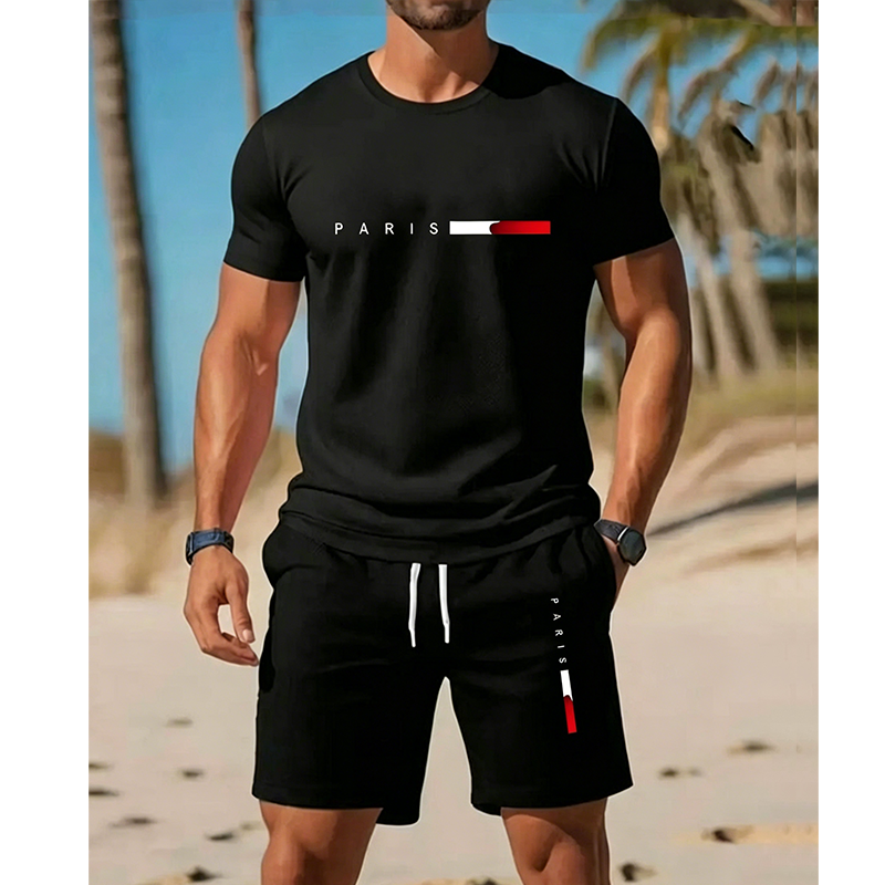 👕 50% RABATT! 🩳 2-teiliges Set aus bedrucktem Oberteil & Shorts für Herren – Leicht & atmungsaktiv – Perfekt für Strand, Urlaub oder heiße Sommertage – lässiger Look mit Komfort ☀️