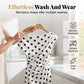 👗🎀 50% RABATT! Weiß-Schwarzes Polka-Dot Asymmetrisches Kleid – Vintage-Charme, schmeichelhafte Silhouette & perfekt für Sommer, Party & Date ✨