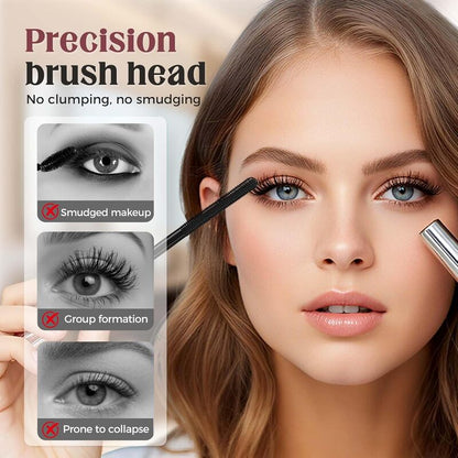 💄👁️ BEGRENZTES ANGEBOT: 50 % RABATT! Volumen- und Wimpernformer-Mascara – ultrafeine Bürste, 4 g, langanhaltender Halt, Sonnenblumen-Effekt, schwarz oder braun ✨