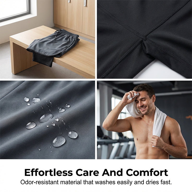 🏃‍♂️ LIMITED-TIME 50% RABATT! ✨ Herren 2-in-1 Laufhosen – Kompression, Atmungsaktiv ✨