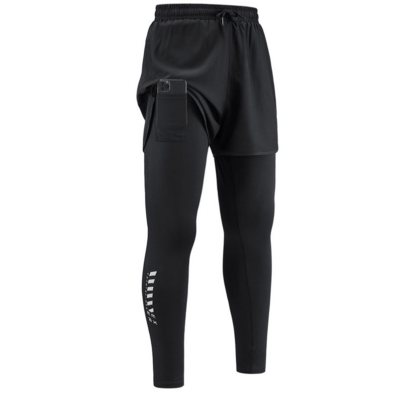 🏃‍♂️ LIMITED-TIME 50% RABATT! ✨ Herren 2-in-1 Laufhosen – Kompression, Atmungsaktiv ✨