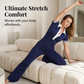 Damen zweiteiliges Set: Oberteil und Hose