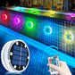 Wasserdichte Solar-RGB-LED-Leuchten für Pool und Garten