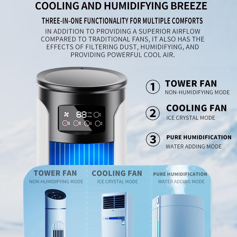 USB-Tischventilator mit Wasserkühlung