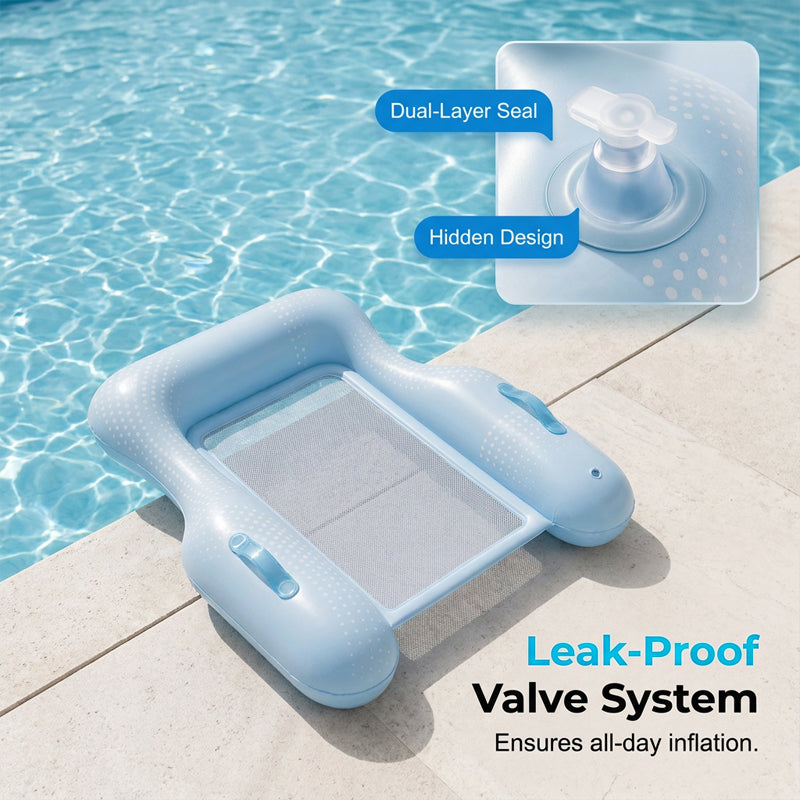 Skin-Friendly PVC Pool Lounger Float
