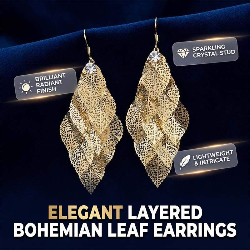 🔥🍃 50% RABATT! Elegante fallende hohle Blatt-Ohrringe für Damen – verspielt, feminin, perfekt für Frühling & Sommer. 🌸💎