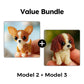 🎨🐶 Colorful Beaded 3D Dog Model Kit – 50% RABATT! Bunte Perlen, 3D-Design, kreativer Bastelspaß für Groß & Klein. 🔥✨