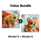 🎨🐶 Colorful Beaded 3D Dog Model Kit – 50% RABATT! Bunte Perlen, 3D-Design, kreativer Bastelspaß für Groß & Klein. 🔥✨