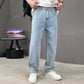 👖🔥 Men's Loose Fit Straight Leg Pants with Classic Pockets – 50% RABATT! Bequeme Hosen mit geradem Bein & klassischen Taschen. ✨💪
