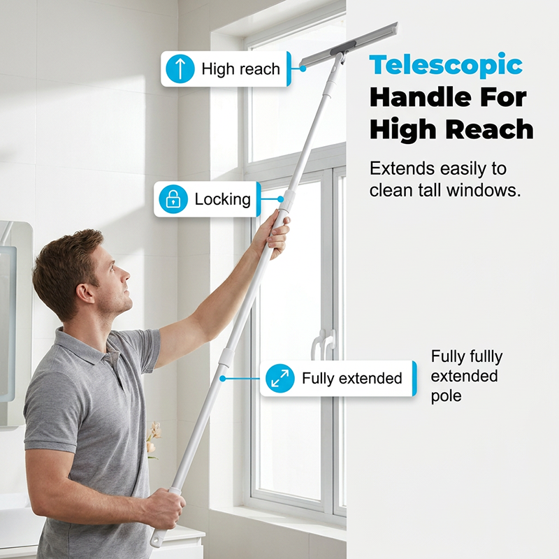 🧹 JETZT 50% RABATT! ⏰ Tragbarer Silikon-Wischmopp mit Drehkopf – Streifenfrei & leicht spülbar – Perfekt für Fenster, Spiegel oder Böden – Leicht und faltbar zur Aufbewahrung 💧