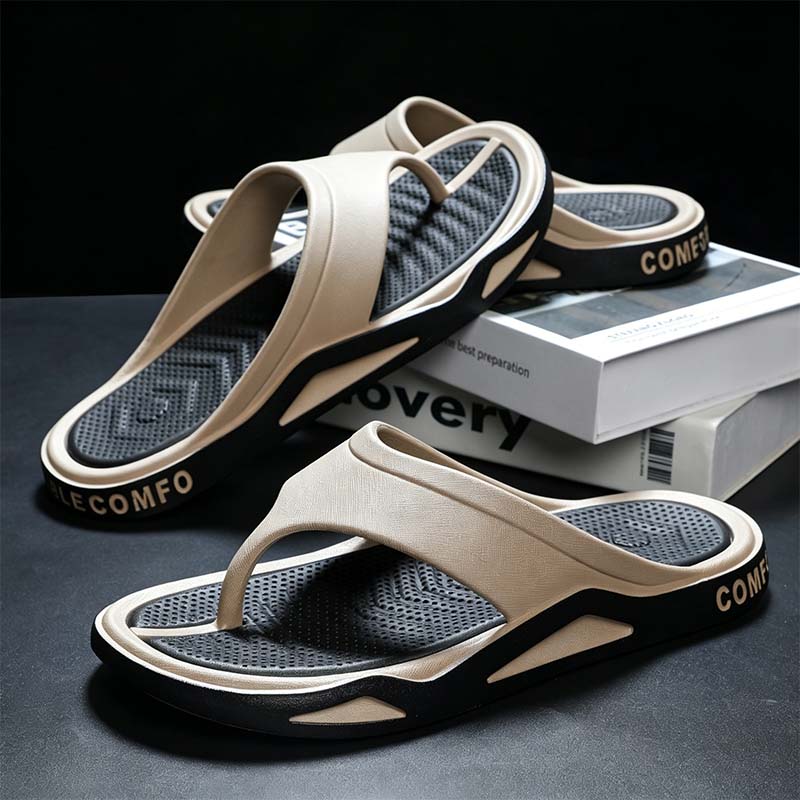 📢Mid-Season Sale: −55% nur für kurze Zeit⏰🩴 Bequeme Flip-Flops für Herren – leicht, rutschfest & ideal für Strand, Dusche & Alltag ☀️