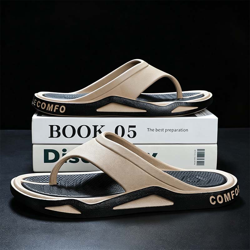📢Mid-Season Sale: −55% nur für kurze Zeit⏰🩴 Bequeme Flip-Flops für Herren – leicht, rutschfest & ideal für Strand, Dusche & Alltag ☀️