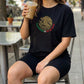 Lässiges Damen-T-Shirt mit Mexiko-Print