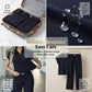 🔥👚 50% RABATT! Women's Casual Top & Pants 2-Piece Set – lässiger Zweiteiler für Alltag, Büro & Reise. 🌸💨