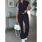 🔥👚 50% RABATT! Women's Casual Top & Pants 2-Piece Set – lässiger Zweiteiler für Alltag, Büro & Reise. 🌸💨