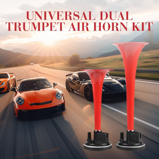 Universal-Luftdruckhorn-Set für zwei Trompeten