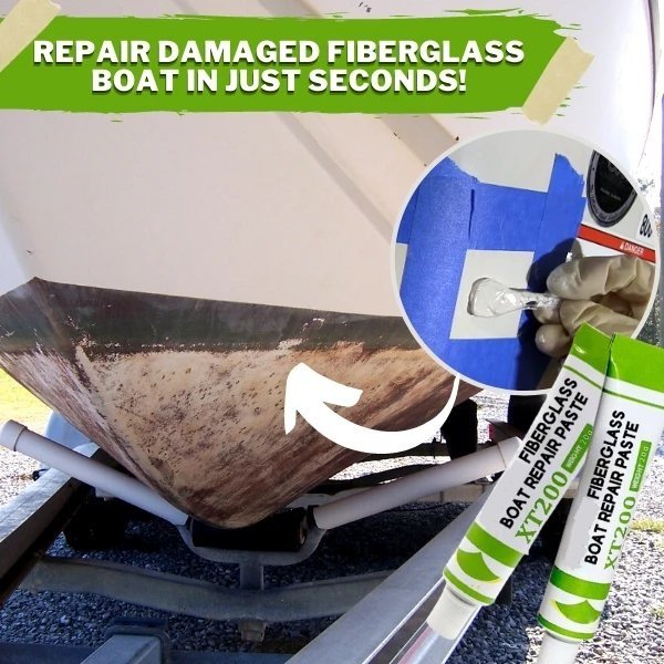 🔥Mehr kaufen, mehr geschenkt ! !🎉Richvrd Fiberglas Reparaturpaste für Boote