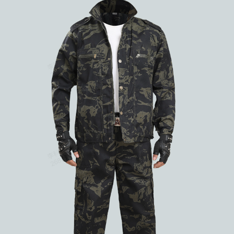 🧥👖 50% RABATT! Robustes Camouflage-Set aus Jacke und Hose für Herren – Strapazierfähig, bequem & perfekt für Outdoor, Jagd & Freizeit 🌲