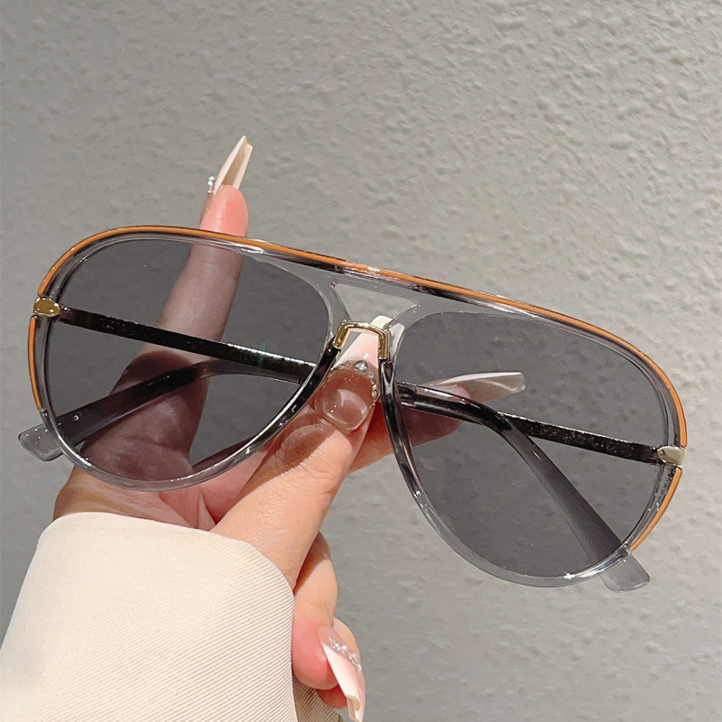 Women's Retro Double-Bridge Sunglasses