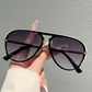 Women's Retro Double-Bridge Sunglasses