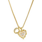 💎 LIMITED-TIME 50% OFF! 💥 Heart Shaped Letters Micro Pave Chain Necklace – Initial Pendant, Titanium Steel, Adjustable ✨