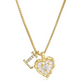 💎 LIMITED-TIME 50% OFF! 💥 Heart Shaped Letters Micro Pave Chain Necklace – Initial Pendant, Titanium Steel, Adjustable ✨