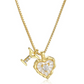 💎 LIMITED-TIME 50% OFF! 💥 Heart Shaped Letters Micro Pave Chain Necklace – Initial Pendant, Titanium Steel, Adjustable ✨