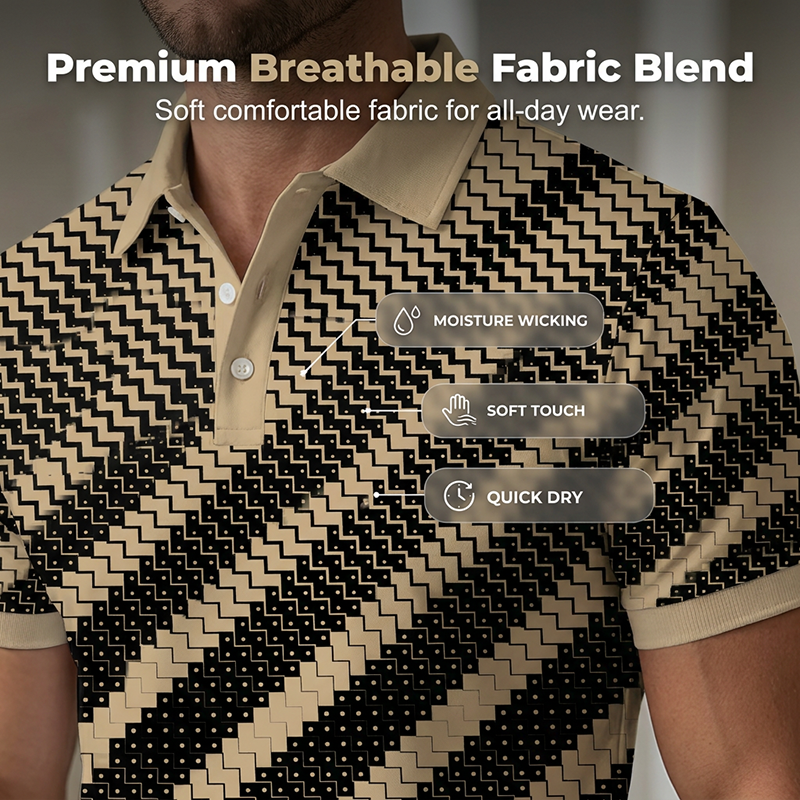 👔 Herren-Poloshirt im Old-Money-Stil – klassischer Knopfkragen, hochwertige Baumwolle, zeitlos elegant für Alltag & Sommer ☀️