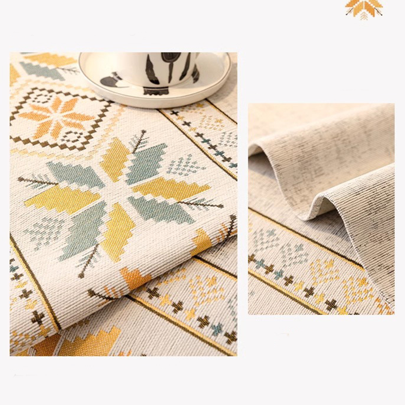 Non-Slip Bohemian Chenille Sofa Cushion Cover