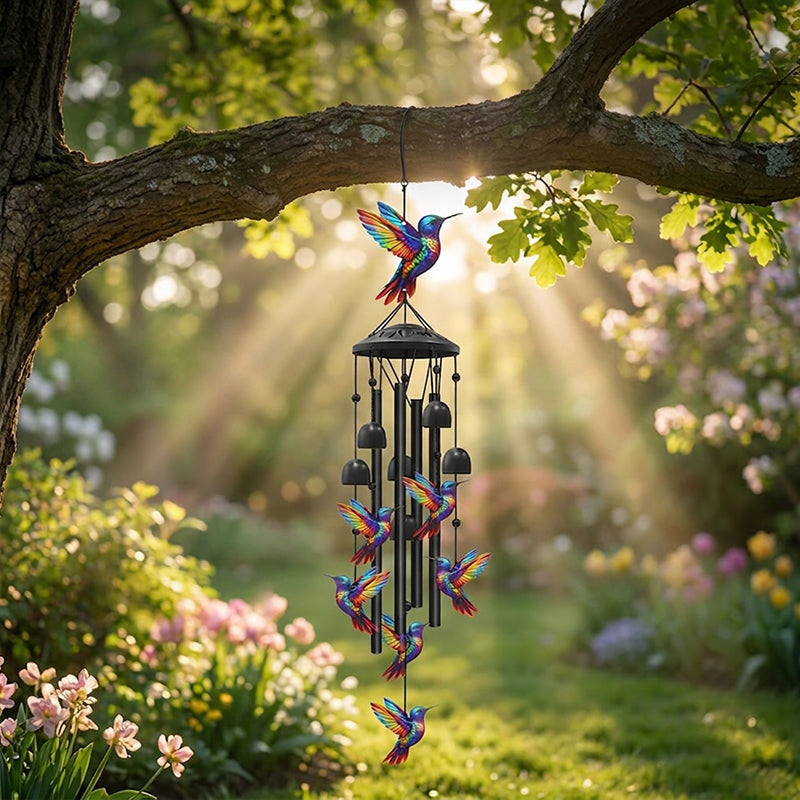 🕊️ 50% RABATT! 🔔 Vintage-Metall-Windspiel für den Garten – Als Gedenkklang, wetterfest & dekorativ – Ideal für Terrasse, Balkon & Ruhezonen – schafft eine beruhigende Atmosphäre 🌿✨
