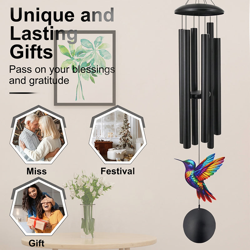 🕊️ 50% RABATT! 🔔 Vintage-Metall-Windspiel für den Garten – Als Gedenkklang, wetterfest & dekorativ – Ideal für Terrasse, Balkon & Ruhezonen – schafft eine beruhigende Atmosphäre 🌿✨