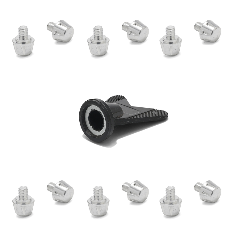 📢⚽ BLITZANGEBOT 50% RABATT! Fußballschuh-Stollen aus Aluminiumlegierung – Hohe Härte, 3 Größen (11/13/15mm), Standardgewinde, Ideal für nassen & schlammigen Rasen 🥅