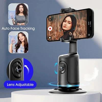 Weihnachtsgeschenk 360° Rotation Smart Auto Face Object Tracking Halterung