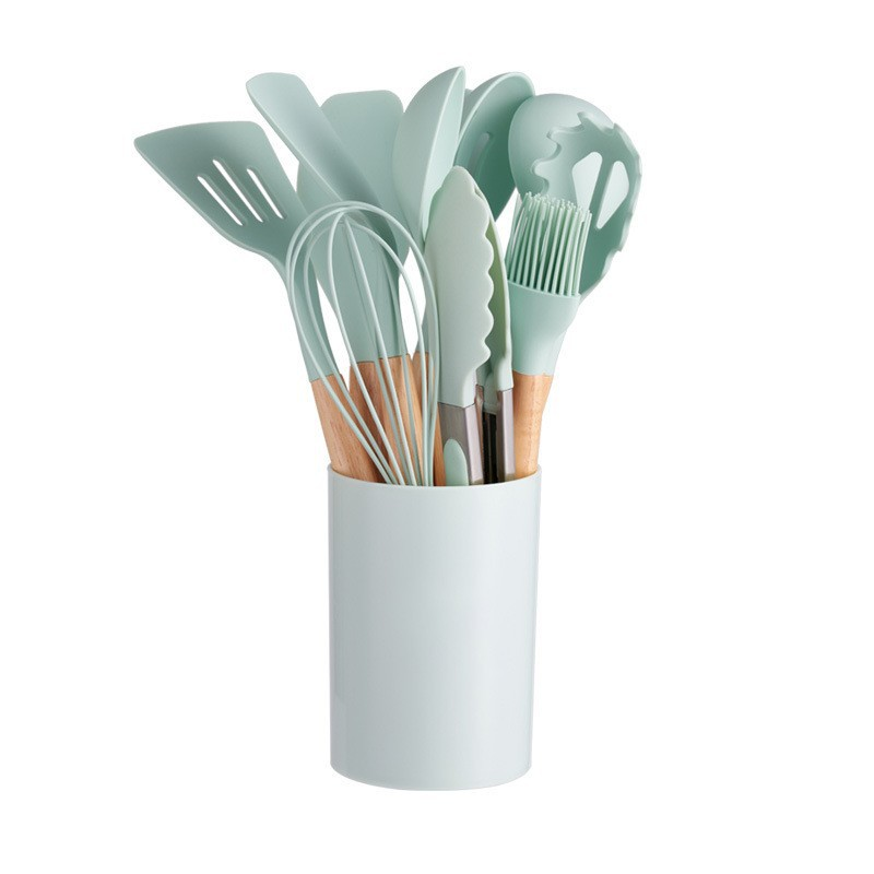 Komplettes Silikon-Küchenutensilien-Set