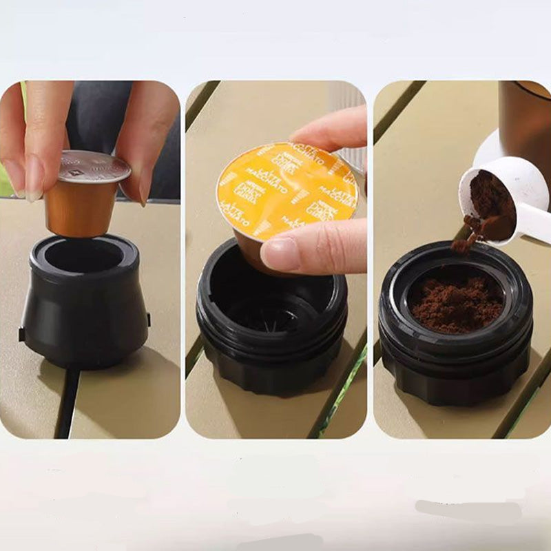 Tragbare Espressomaschine für Reisen