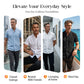 👕☀️ MID-SEASON SALE: −50% NUR FÜR KURZE ZEIT! Herren-Kurzarmhemd in lockerer Passform – Einfarbig, atmungsaktiv & vielseitig für Alltag, Arbeit & Freizeit ✨