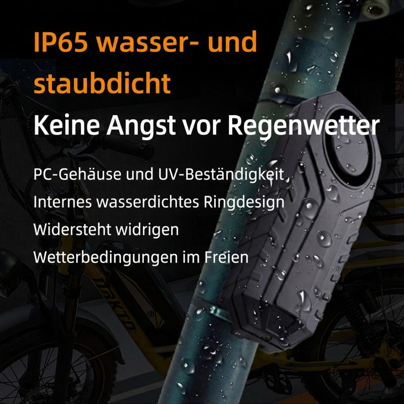 🚲🔔 50% RABATT! Kabelloser Fahrradalarm mit Fernbedienung – Lauter 110dB Alarm, Vibrationssensor & Anti-Diebstahl-Schutz ✨