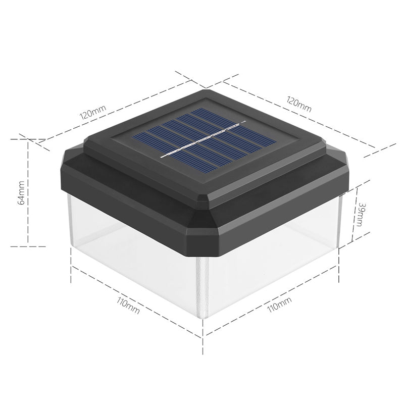 🍃 Solar-LED-Pfostenkappe – verwandelt deinen Garten in ein stilvolles Lichtparadies ✨