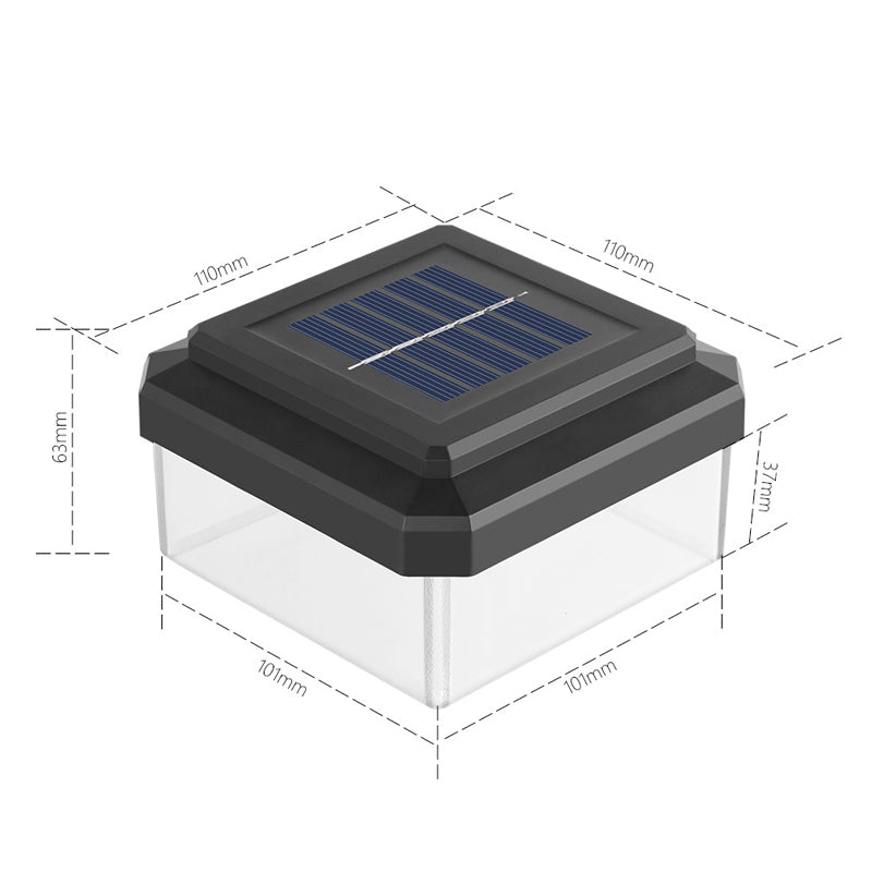 🍃 Solar-LED-Pfostenkappe – verwandelt deinen Garten in ein stilvolles Lichtparadies ✨