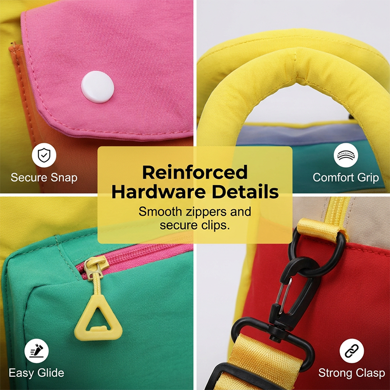 🎒 JETZT 50% RABATT! 🏆 Lässige Colorblock-Reisetasche – Geräumig & langlebig – Perfekt für Gym, Reisen oder Wochenendtrips – Leicht mit Tragehenkeln 🧳