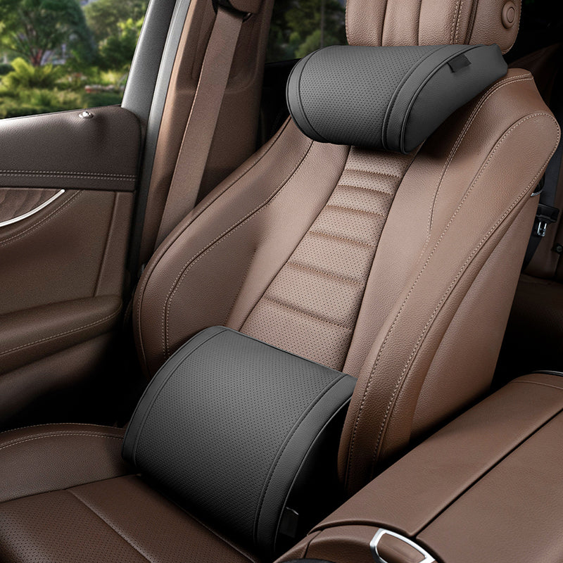 💺 Kühles Netzgewebe, fester Halt – Ergonomisches Autositzkissen-Set. Korrigiert die Körperhaltung, lindert Ischiasbeschwerden.