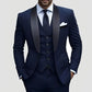 👔 Klassischer formeller 3-teiliger Herrenanzug – Sakko, Weste & Hose – Zeitlos elegant für Hochzeit, Business & festliche Anlässe ✨