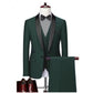 👔 Klassischer formeller 3-teiliger Herrenanzug – Sakko, Weste & Hose – Zeitlos elegant für Hochzeit, Business & festliche Anlässe ✨