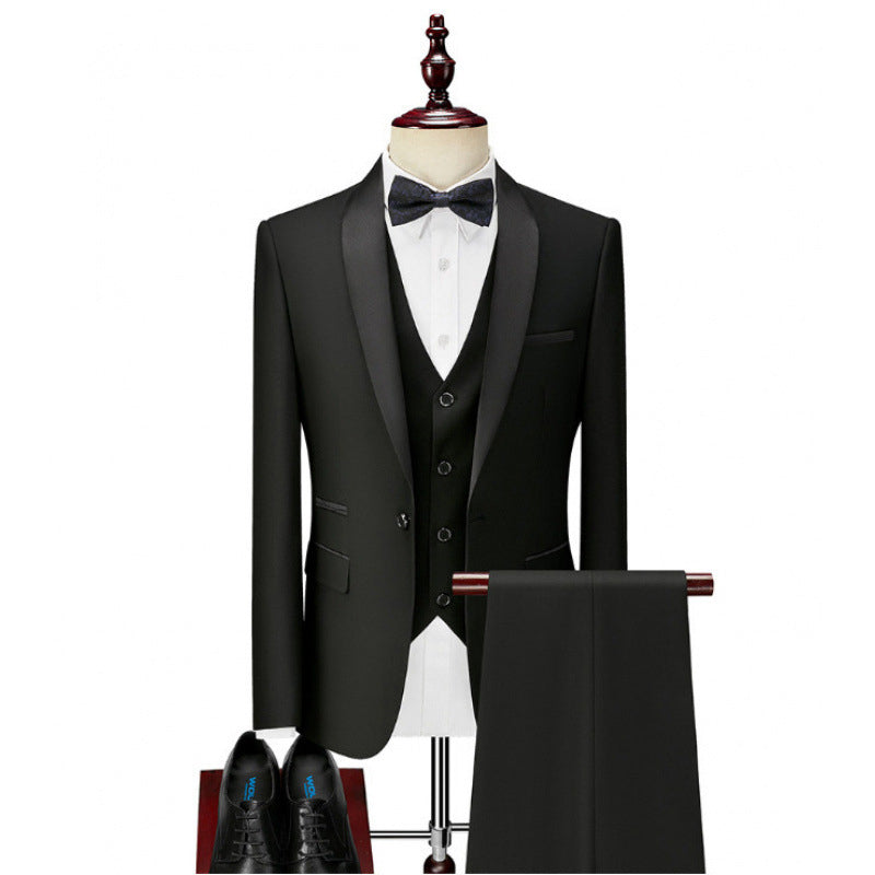 👔 Klassischer formeller 3-teiliger Herrenanzug – Sakko, Weste & Hose – Zeitlos elegant für Hochzeit, Business & festliche Anlässe ✨