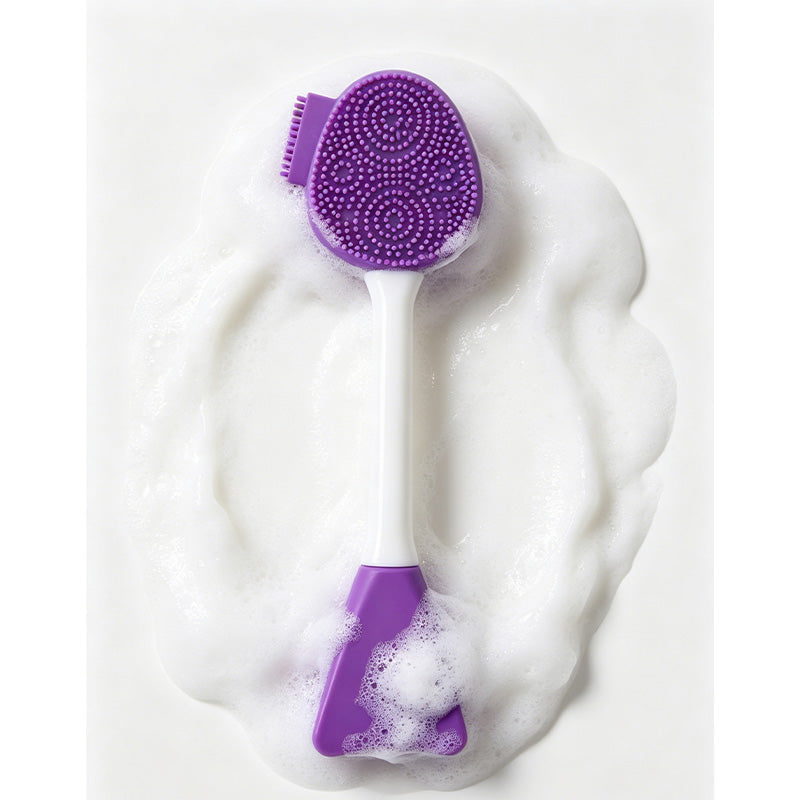 ⏳Zeitlich begrenztes Angebot⏰ 2-in-1 Silikon-Gesichtsmasken-Pinsel & Reiniger – Weich & hygienisch – Perfekt zum Auftragen von Masken oder zur sanften Reinigung – nicht porös, leicht zu reinigen & wiederverwendbar ✨🌸