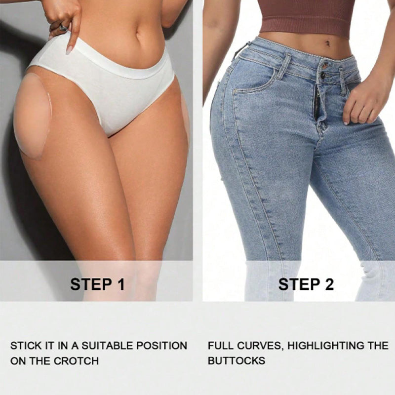 🍑Instant Curves✨Silikon-Hüftpolster – Weich und natürlich aussehend – Verleihen sofort mehr Volumen und Form – Angenehm unter der Kleidung zu tragen, perfekt für eine kurvigere Silhouette 💃🌟